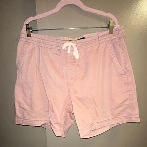 Pale pink 6 inch shorts